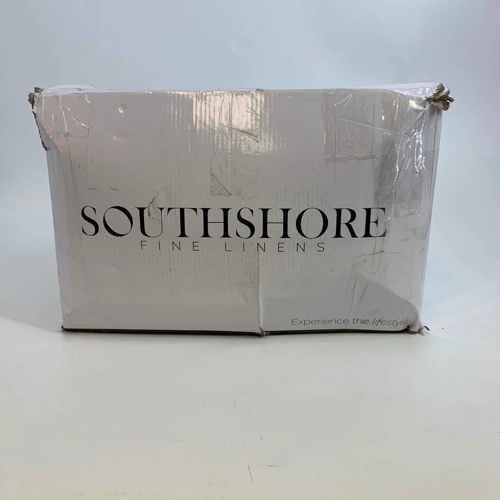 Southshore Fine Linens Vilano Spring Comforter Grey‎ Full Queen Down Alternative